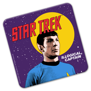 [Star Trek: Titan Collection: Coaster: Illogical Captain (Product Image)]