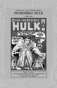 [Marvel Masterworks: Incredible Hulk 1963 -1964 (UK Edition) (Product Image)]