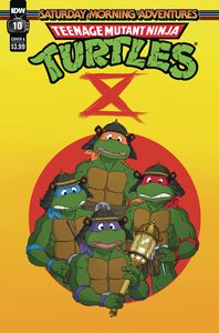 [Teenage Mutant Ninja Turtles: Saturday Morning Adventures 2023 #10 (Cover A Schoening) (Product Image)]