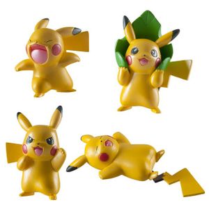 [Pokemon: 4 Pack Mini Figures: Pikachu (20th Anniversary) (Product Image)]