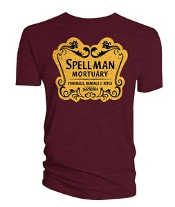[The Chilling Adventures Of Sabrina: T-Shirt: Spellman Mortuary (Brown) (Product Image)]