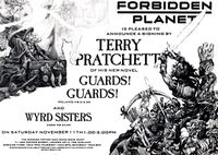 [Terry Pratchett Signing Guards! Guards! (Product Image)]