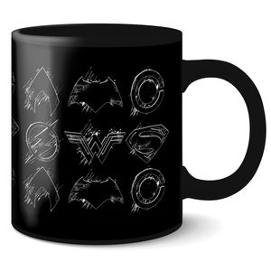 [Justice League: Mug: Little Logos (Product Image)]