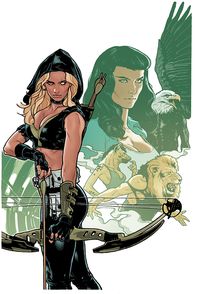 [The cover for Robyn Hood: Children Of Dr Moreau #1 (Cover A Spoke)]