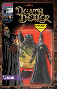 [Frank Frazetta's Death Dealer #6 (Cover C Sorcerer Action Figure Variant) (Product Image)]