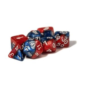 [Halfsies Dice: Spider-Dice (Poly 7 Set) (Product Image)]