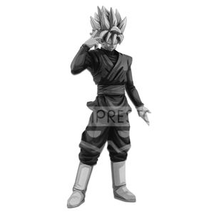 [Dragon Ball: Manga Dimensions Statue: Super Saiyan Rose Goku Black (Product Image)]