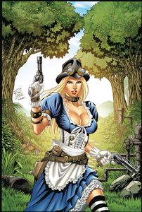 [Grimm Fairy Tales: Steampunk Alice In Wonderland: Coloring Book Edition (Product Image)]
