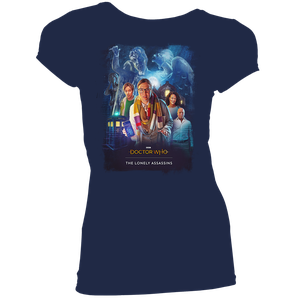 [Doctor Who: The Lonely Assassins: Women's Fit T-Shirt: Game Poster (Product Image)]