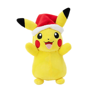 [Pokémon: Seasonal Plush: Holiday Pikachu (With Santa Hat) (Product Image)]