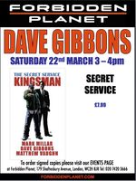 [Dave Gibbons Signing Secret Service (Product Image)]