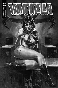 [Vampirella #20 (Mastrazzo Black & White Variant) (Product Image)]