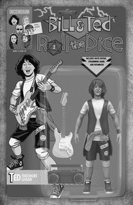 [Bill & Ted: Roll The Dice #1 (Cover C Action Figure Variant) (Product Image)]